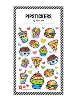 PIPSTICKER - AUTOCOLLANTS GONFLÉS (PUFFY) MUFFY MUNCHIES MULTICOLORES